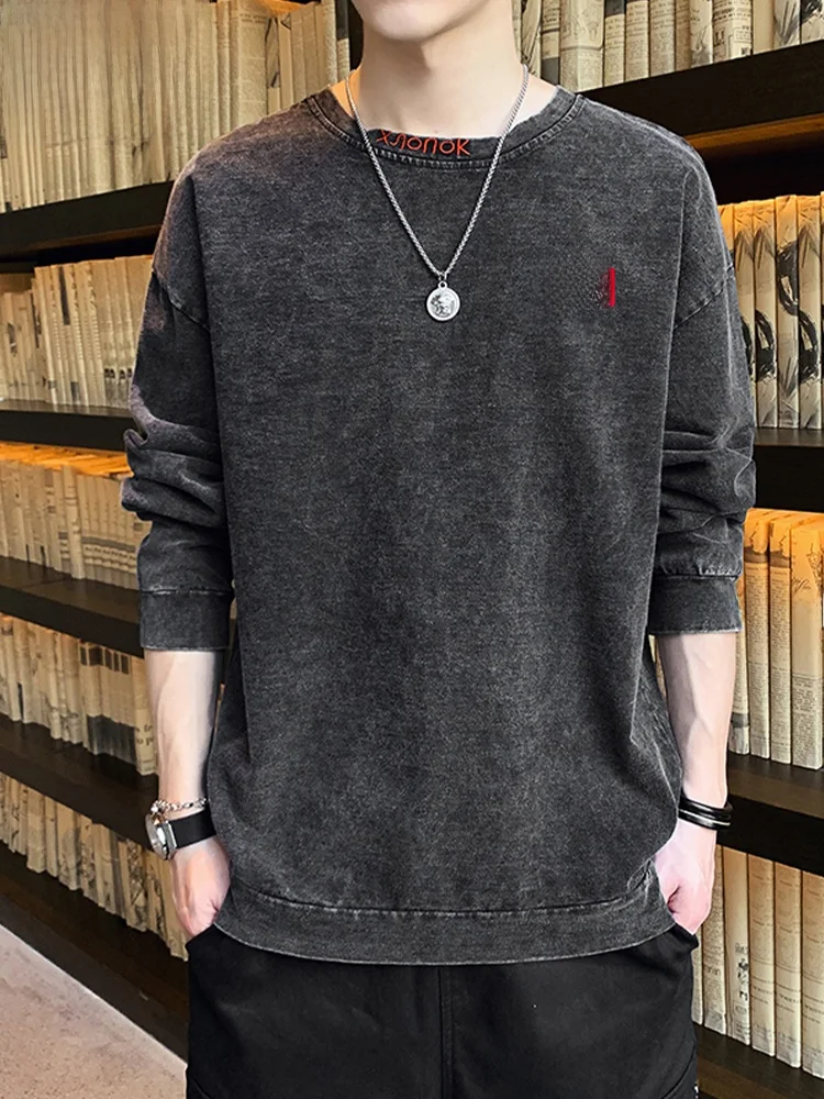 High Quali Cotton Long Sve Men's T-irt Casual Pure Color Anti-Wrinkle Wear Resistant Boting irt for Youth
High Quali Cotton Long Sve Men's T-irt Casual Pure Color Anti-Wrinkle Wear Resistant Boting irt for Youth