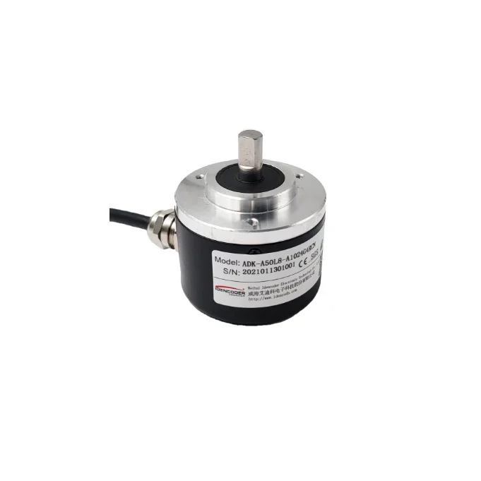 5VDC 23 bit 8mm output interface RS485 2.5Mbps absolute value encoder for servo motor
5VDC 23 bit 8mm output interface RS485 2.5Mbps absolute value encoder for servo motor