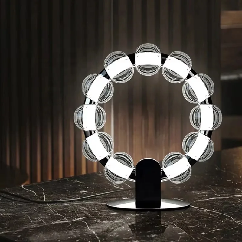 Modern Luxury Hotel Glass Shade Desk Lamp Home Decoration Crystal Bedside Table Lamp
Modern Luxury Hotel Glass Shade Desk Lamp Home Decoration Crystal Bedside Table Lamp