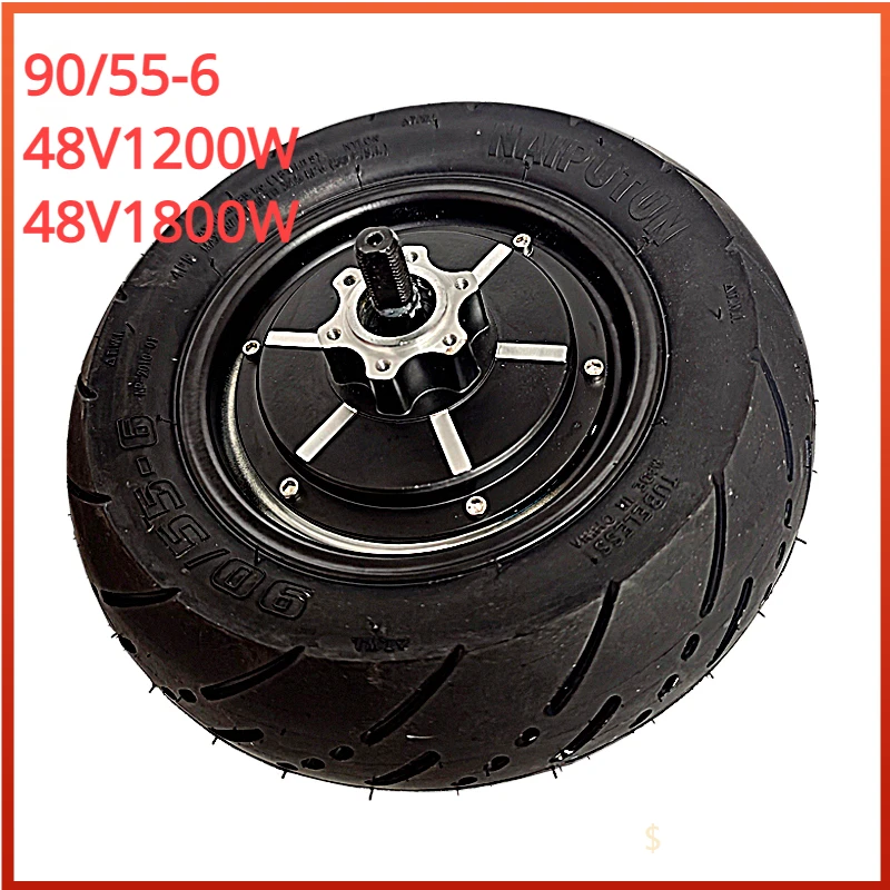 90/55-6 Electric Kick Scooter Dedicated 10 Inch Vacuum Tire Motor with Widened Tires Electric Car Accessories
90/55-6 Electric Kick Scooter Dedicated 10 Inch Vacuum Tire Motor with Widened Tires Electric Car Accessories