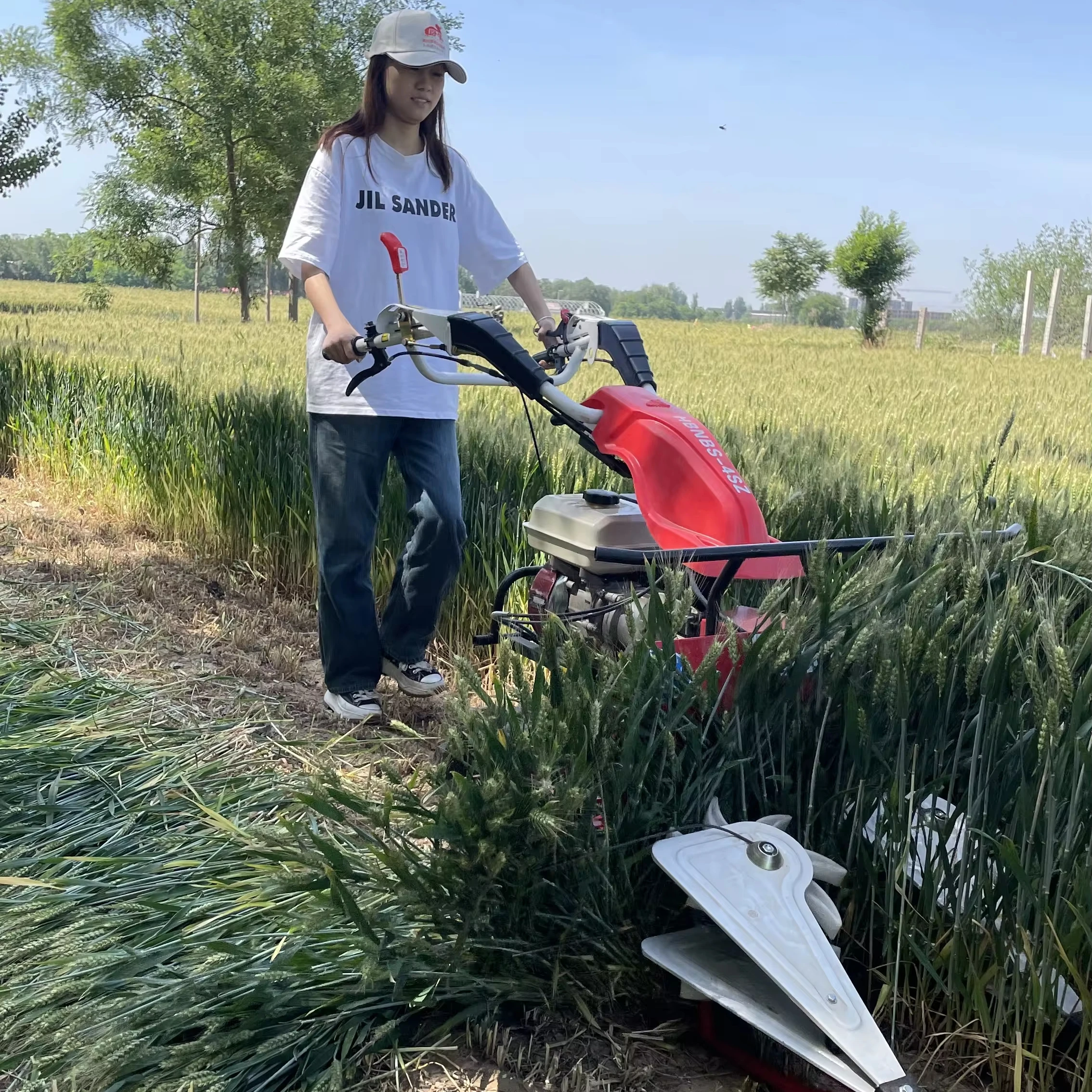 High Quality Small Mini Reaper Cutter Harvester Machine Used to Wheat Rice Corn Paddy Grain Sorghum Pepper Alfalfa Grass
High Quality Small Mini Reaper Cutter Harvester Machine Used to Wheat Rice Corn Paddy Grain Sorghum Pepper Alfalfa Grass