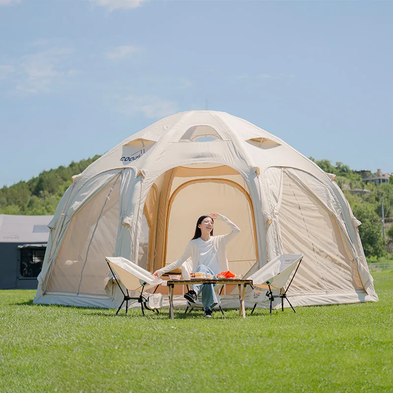 Air Tent-Beige Hot Sale Air Inflatable Glamping Tent Air Outdoor Tent for Camping and Glamping
Air Tent-Beige Hot Sale Air Inflatable Glamping Tent Air Outdoor Tent for Camping and Glamping