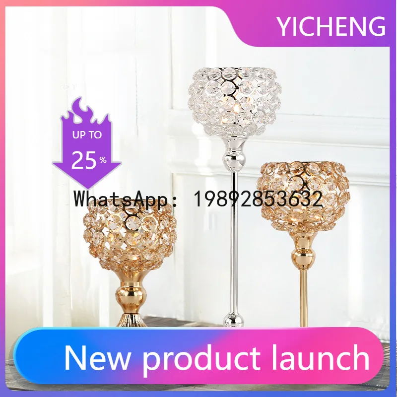 Zz western-style light luxury candlestick holder - romantic home candlelight dinner creative luxury crystal candlestick
Zz western-style light luxury candlestick holder - romantic home candlelight dinner creative luxury crystal candlestick
