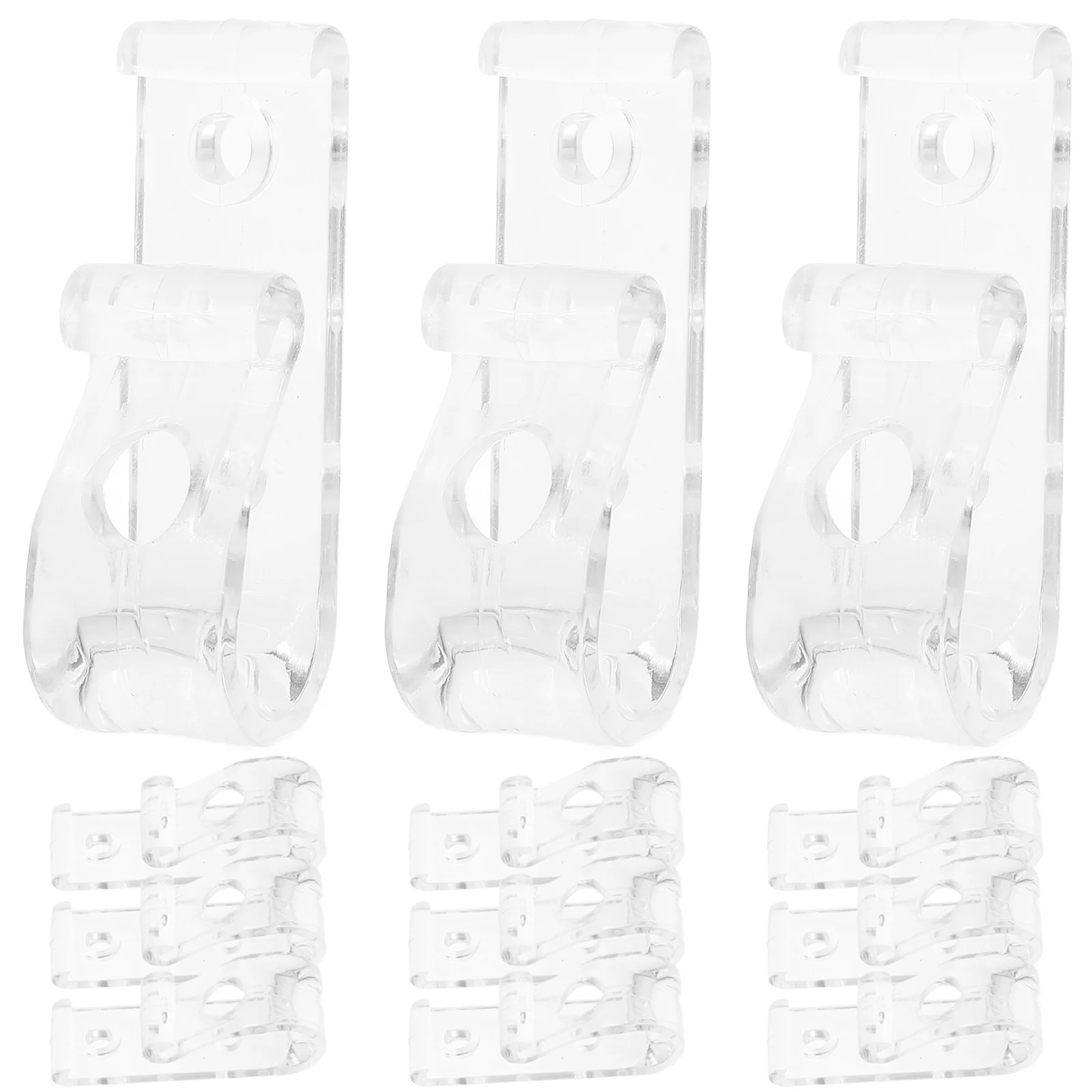 12Pcs Roller Blind Clip Clear Curtain Roller Connector Clip Hanger Safety Hook for Roman Shade Vertical Blinds Curtain Chains
12Pcs Roller Blind Clip Clear Curtain Roller Connector Clip Hanger Safety Hook for Roman Shade Vertical Blinds Curtain Chains