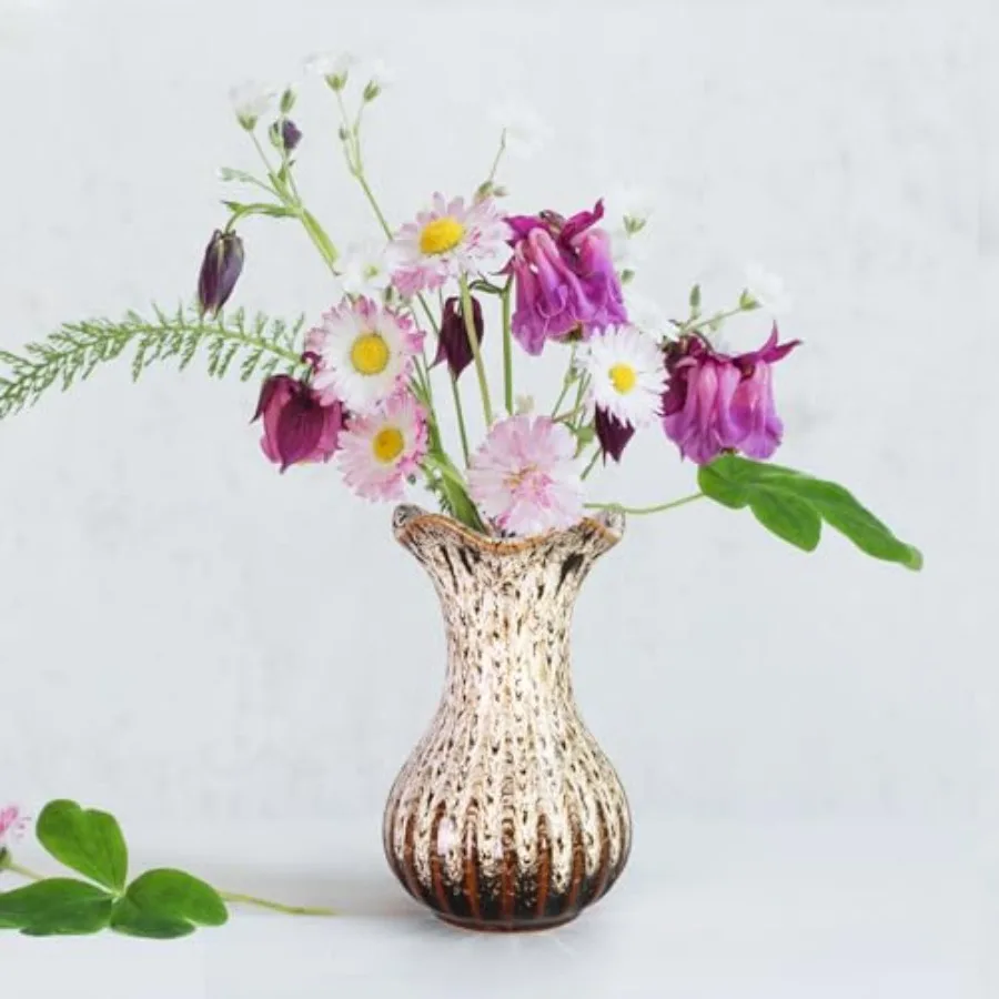 Ceramic Vase, Modern Small Vases for Home Decor, Elegant Flower Vase Centerpiece for Tables, Office Desk, Room Decor, Fit for H
Ceramic Vase, Modern Small Vases for Home Decor, Elegant Flower Vase Centerpiece for Tables, Office Desk, Room Decor, Fit for H