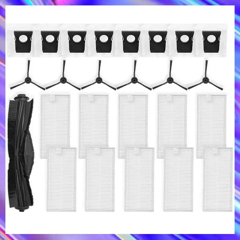 B69C For Eureka J20 / Midea W20 / W20 Pro Robot Vacuum Cleaner Main Roller Side Brush Hepa Filter Dust Bag Accessories
B69C For Eureka J20 / Midea W20 / W20 Pro Robot Vacuum Cleaner Main Roller Side Brush Hepa Filter Dust Bag Accessories