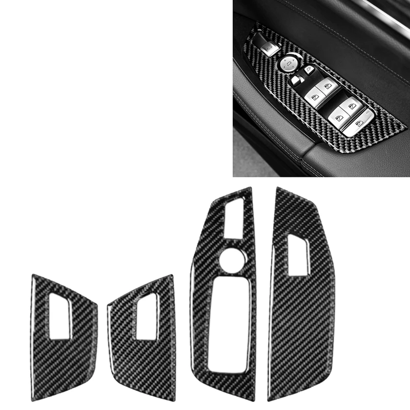 Car Window Switch Lift Button Frame Panel Carbon Fiber Trim Sticker Car Interior Accessories For BMW X3 G01 X4 G02 RHD
Car Window Switch Lift Button Frame Panel Carbon Fiber Trim Sticker Car Interior Accessories For BMW X3 G01 X4 G02 RHD