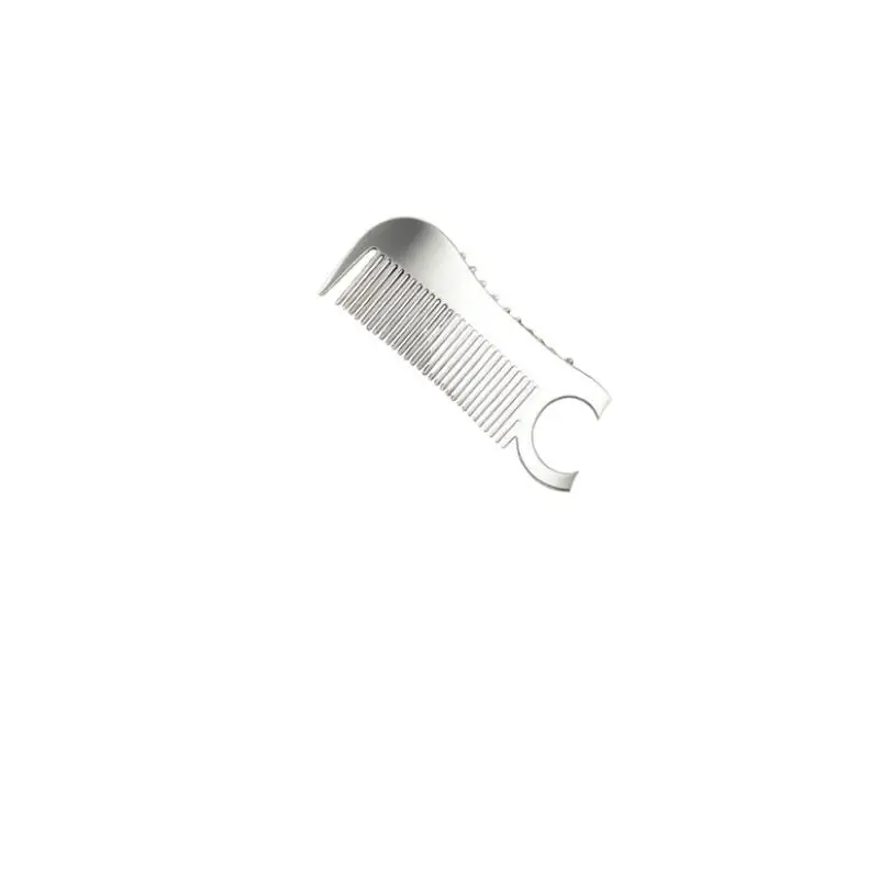Stainless Steel Men's Beard Comb Portable Mini Oil Head Comb For Barber Mustache Care Shaping Tools Pocket Size Silver Hair Comb
Stainless Steel Men's Beard Comb Portable Mini Oil Head Comb For Barber Mustache Care Shaping Tools Pocket Size Silver Hair Comb
