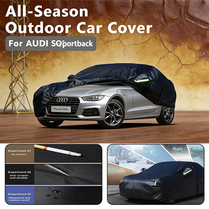Автомобильный чехол, уличная защита, полный автомобильный чехол, водостойкий солнцезащитный козырек, снежный чехол, анти-УФ-универсальный для AUDI SQ5 Sportback
Автомобильный чехол, уличная защита, полный автомобильный чехол, водостойкий солнцезащитный козырек, снежный чехол, анти-УФ-универсальный для AUDI SQ5 Sportback