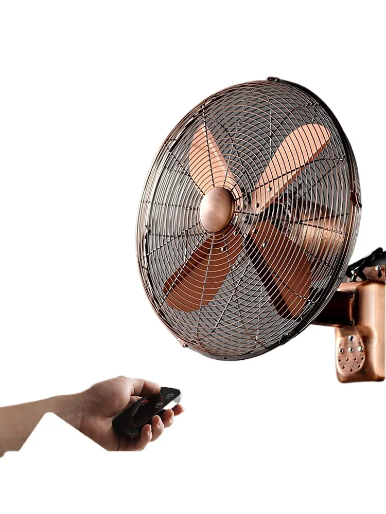 Metal wall fan Wall-mounted retro fan Household strong commercial restaurant Wall industrial antique shaking head electric fan
Metal wall fan Wall-mounted retro fan Household strong commercial restaurant Wall industrial antique shaking head electric fan