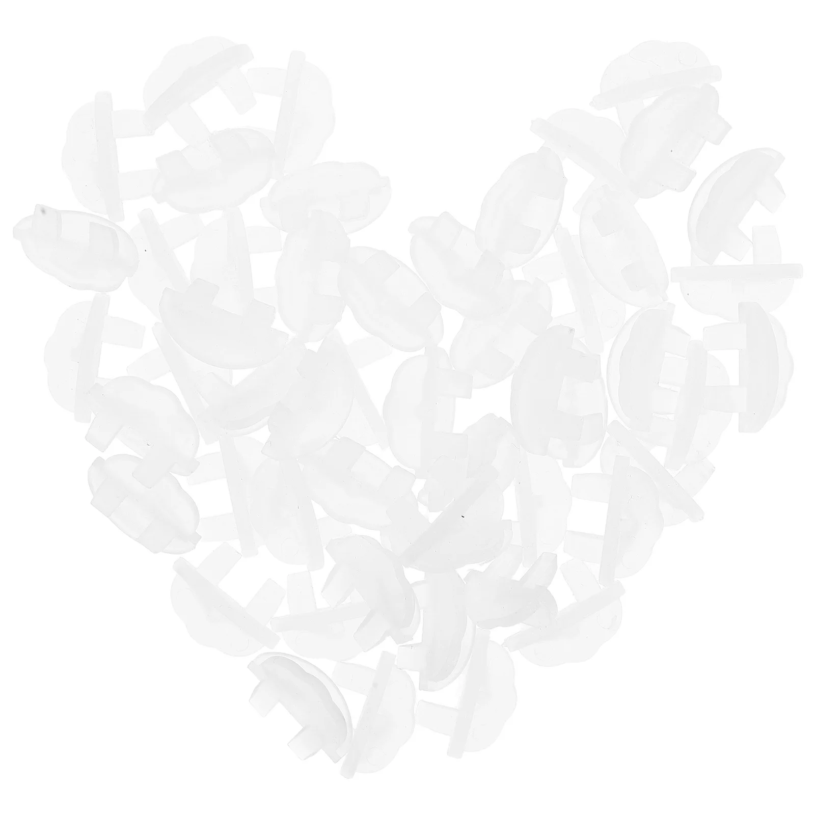 50Pcs Glass Shelf Brackets Heavy Duty Cabinet Support Glass Panel Clips Multipurpose Shelf Holders for Bathroom Kitchen
50Pcs Glass Shelf Brackets Heavy Duty Cabinet Support Glass Panel Clips Multipurpose Shelf Holders for Bathroom Kitchen