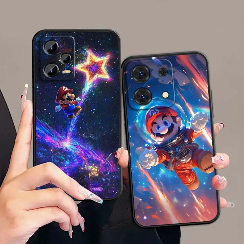 Cute and Fun M-Marios Pattern For Xiaomi Redmi Note 14 13 12 12S 11E 11 11S 11T Pro Plus 4G 5G Black Soft TPU Cover
Cute and Fun M-Marios Pattern For Xiaomi Redmi Note 14 13 12 12S 11E 11 11S 11T Pro Plus 4G 5G Black Soft TPU Cover