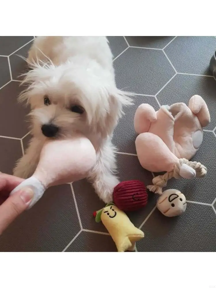 Dog Snuffle Toy Squeak Soft Plush Hide & Seek Chew for Puppy Teething X3UC
Dog Snuffle Toy Squeak Soft Plush Hide & Seek Chew for Puppy Teething X3UC