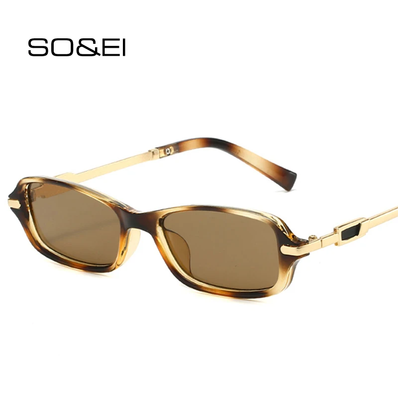 SO&EI Retro Small Rectangle Men Sunglasses Shades UV400
SO&EI Retro Small Rectangle Men Sunglasses Shades UV400