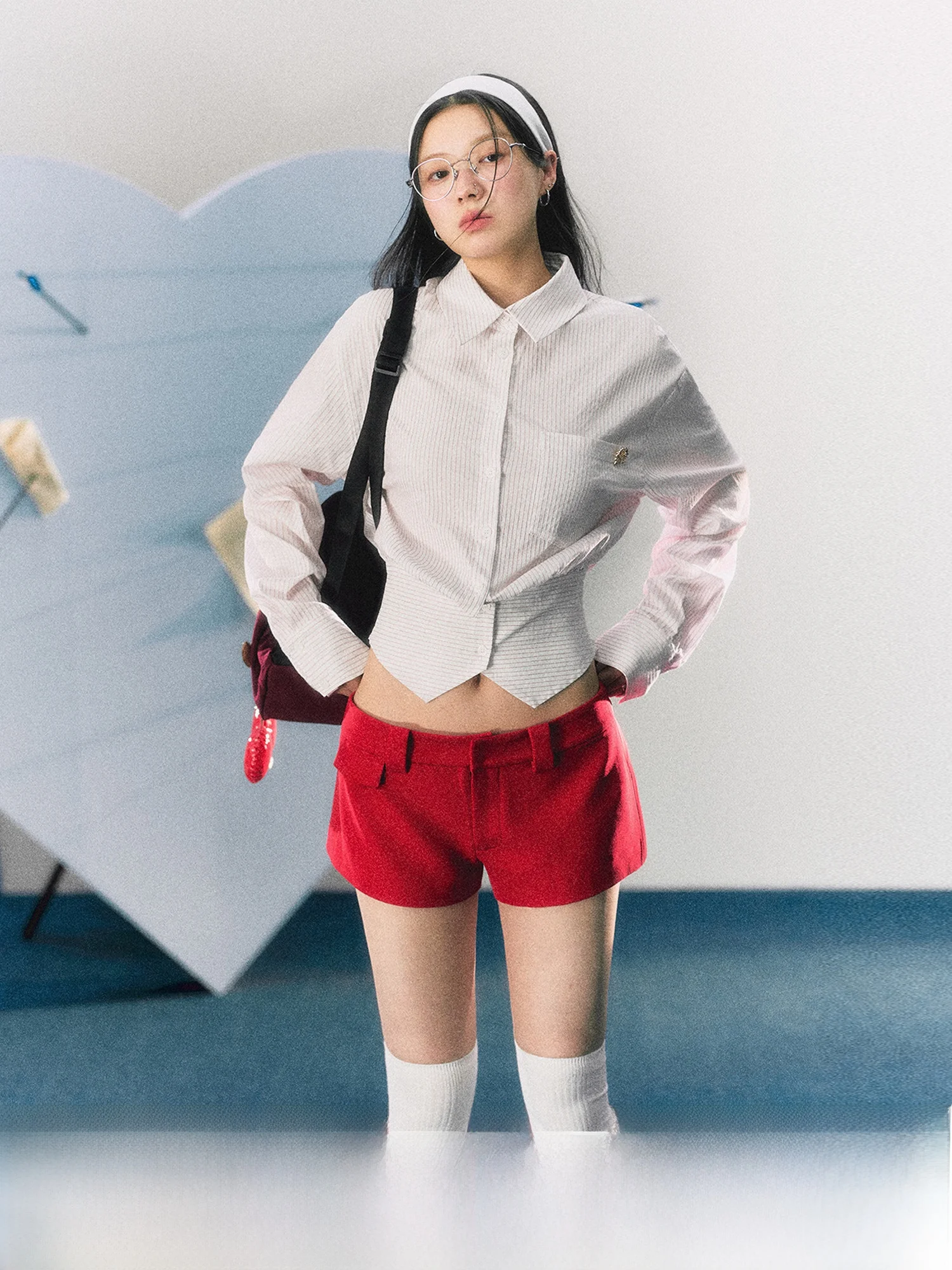 La Lune Du Ciel, оригинальный дизайн, облегающий полосатый топ, длинный све, женский топ из хлопка, полиэстера, спандекса, застежка на пуговицы
La Lune Du Ciel, оригинальный дизайн, облегающий полосатый топ, длинный све, женский топ из хлопка, полиэстера, спандекса, застежка на пуговицы