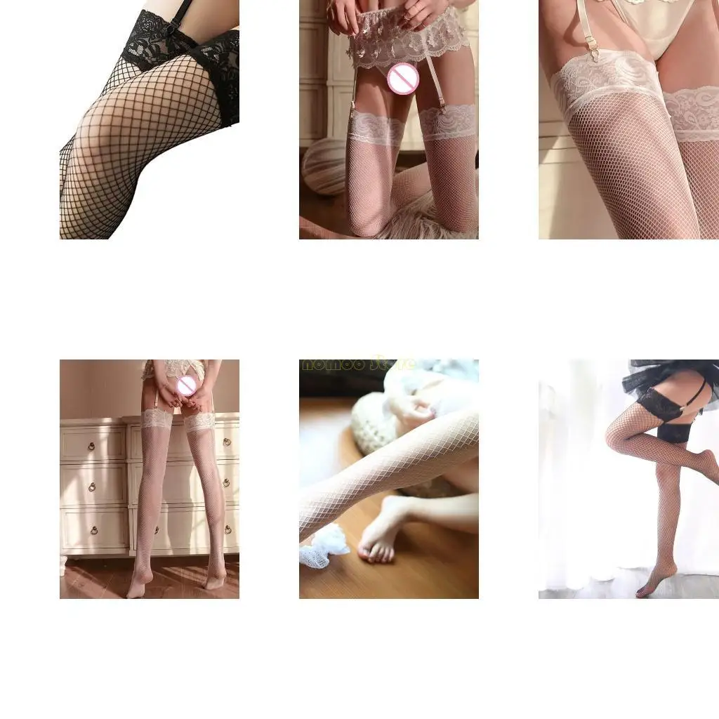 31BF Womens Temptation Sheer Mesh Stockings Sexy Floral Lace Top Over Knee Thigh High Long Socks Hollow Out Lingerie
31BF Womens Temptation Sheer Mesh Stockings Sexy Floral Lace Top Over Knee Thigh High Long Socks Hollow Out Lingerie