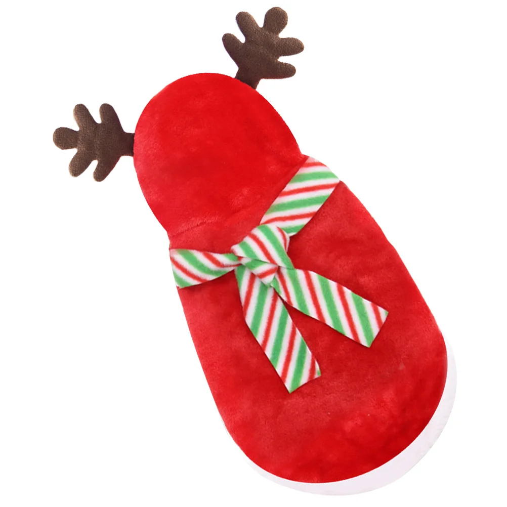 Christmas Dog Costumes Puppy Cosplay Clothes Suit Xmas Outfits Scarf Adorable Elk Design Christmas Pet Costume
Christmas Dog Costumes Puppy Cosplay Clothes Suit Xmas Outfits Scarf Adorable Elk Design Christmas Pet Costume