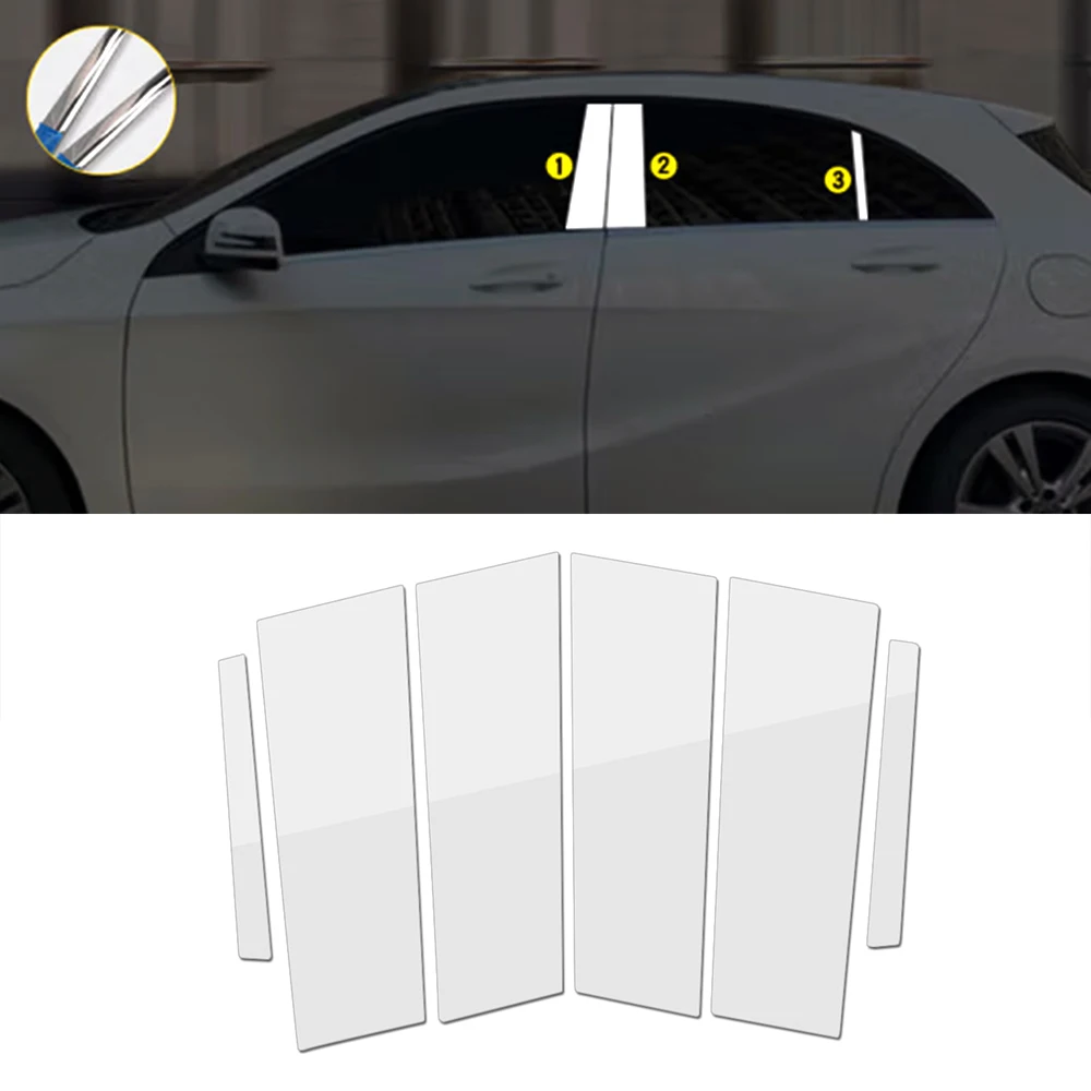 For Mercedes Benz A Class W176 2012 2018 Car Exterior Part Modify Window B C Pillar Sequin Decorate Trim Stainless Steel Sticker
For Mercedes Benz A Class W176 2012 2018 Car Exterior Part Modify Window B C Pillar Sequin Decorate Trim Stainless Steel Sticker