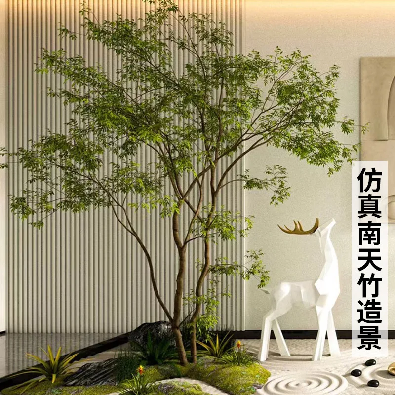 Simulation of Nantian Bamboo Nordic style green plants indoor window tea room decoration floor-to-ceiling landscaping potted pla
Simulation of Nantian Bamboo Nordic style green plants indoor window tea room decoration floor-to-ceiling landscaping potted pla