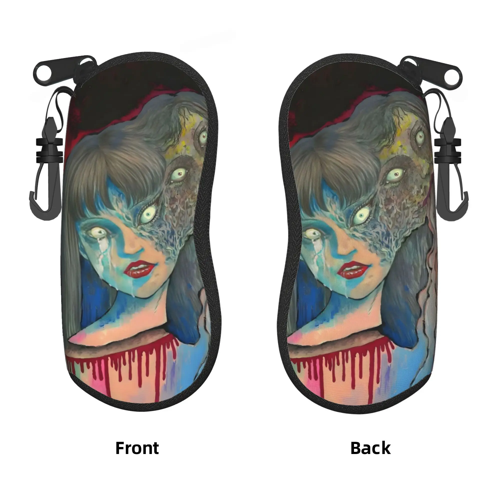 Japan Horror Anime Junji Ito Sunglasses Soft Case Neoprene Zipper Manga Shell Eyeglass Case Protective Box For Glasses
Japan Horror Anime Junji Ito Sunglasses Soft Case Neoprene Zipper Manga Shell Eyeglass Case Protective Box For Glasses