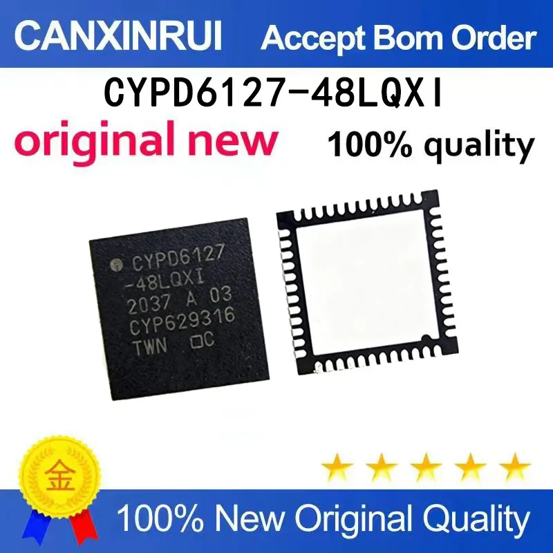 (5-100 PCS) Brand new original CYPD6127-48LQXI CYPD6127 QFN spot chip
(5-100 PCS) Brand new original CYPD6127-48LQXI CYPD6127 QFN spot chip