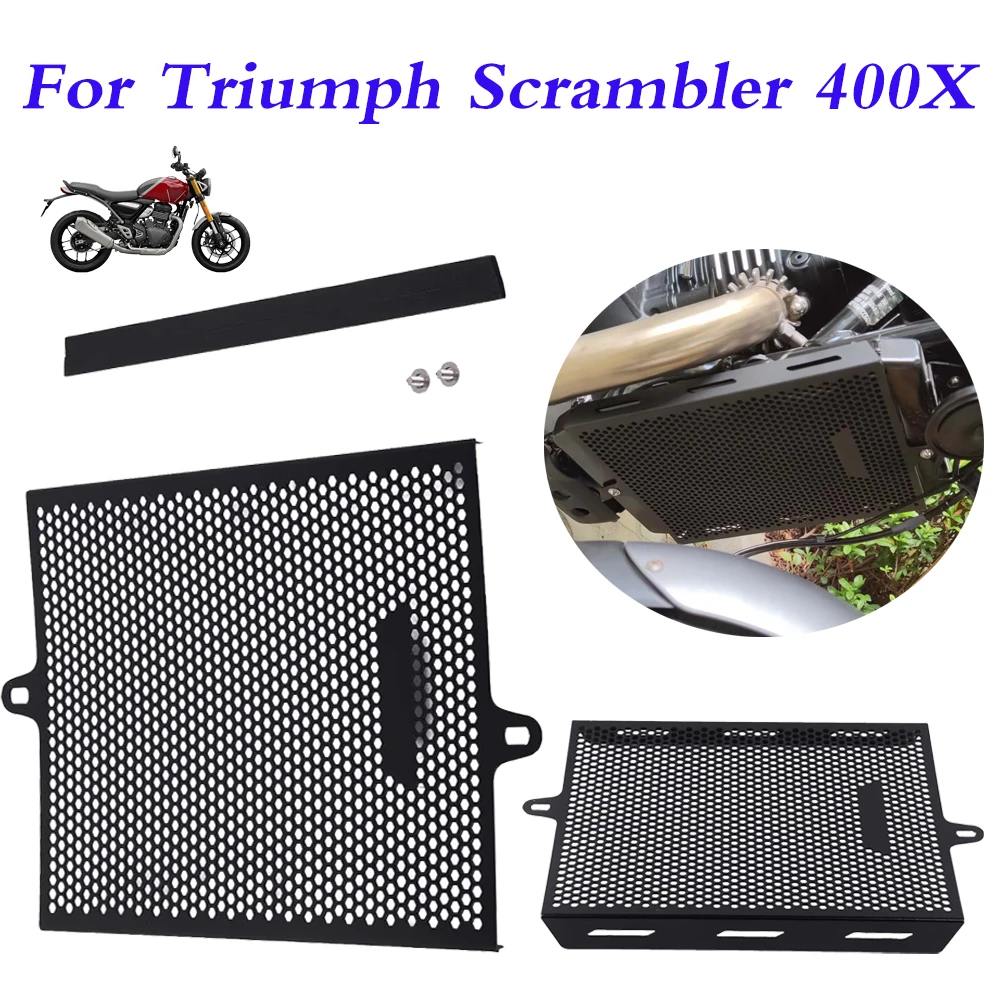 Motorcycle Radiator Protection Guard Grille Cover For Triumph Scrambler 400X 400 X 2023 2024 2025 Speed 400
Motorcycle Radiator Protection Guard Grille Cover For Triumph Scrambler 400X 400 X 2023 2024 2025 Speed 400