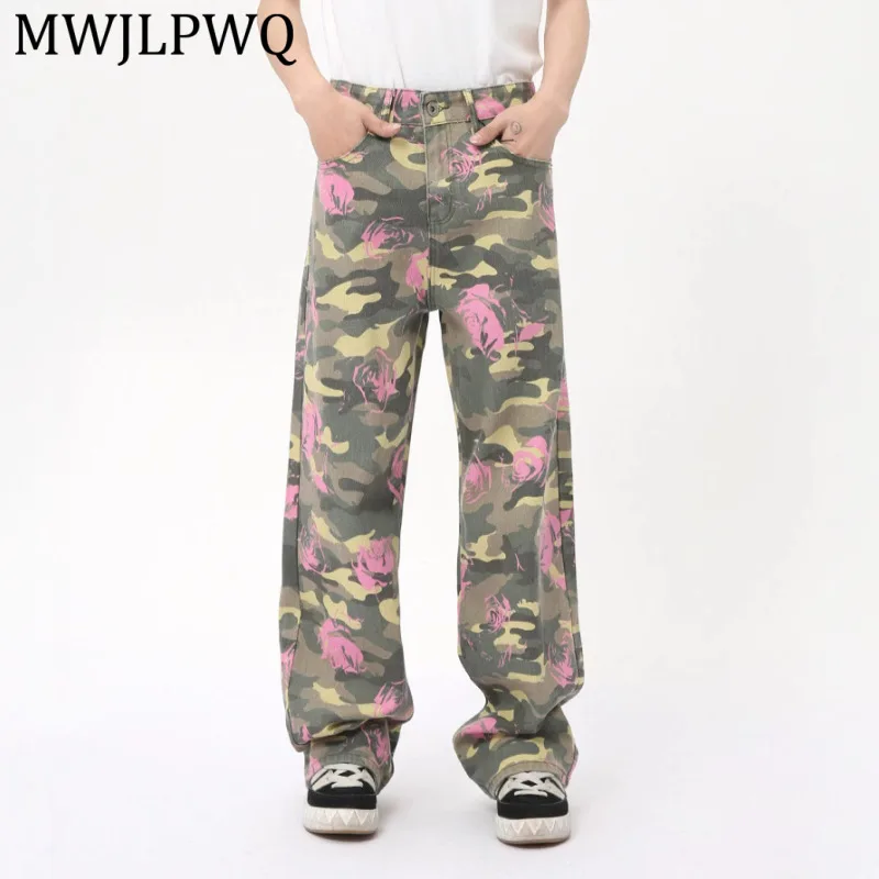 MWJLPWQ American-Style Trendy Camouflage Jeans Men's Street-Style Design Loose Fit Hophop Autumn Wide-Leg Straight Pants 16153
MWJLPWQ American-Style Trendy Camouflage Jeans Men's Street-Style Design Loose Fit Hophop Autumn Wide-Leg Straight Pants 16153