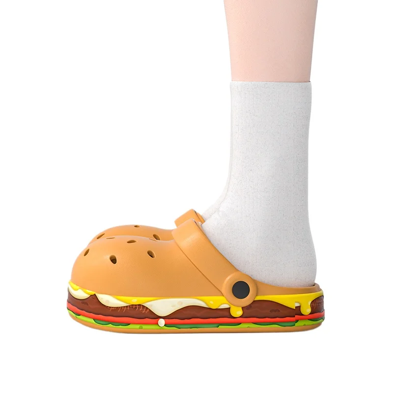 Cotton cat burger hole shoes, waterfall cheeseburger hole shoes, outdoor sandals
Cotton cat burger hole shoes, waterfall cheeseburger hole shoes, outdoor sandals
