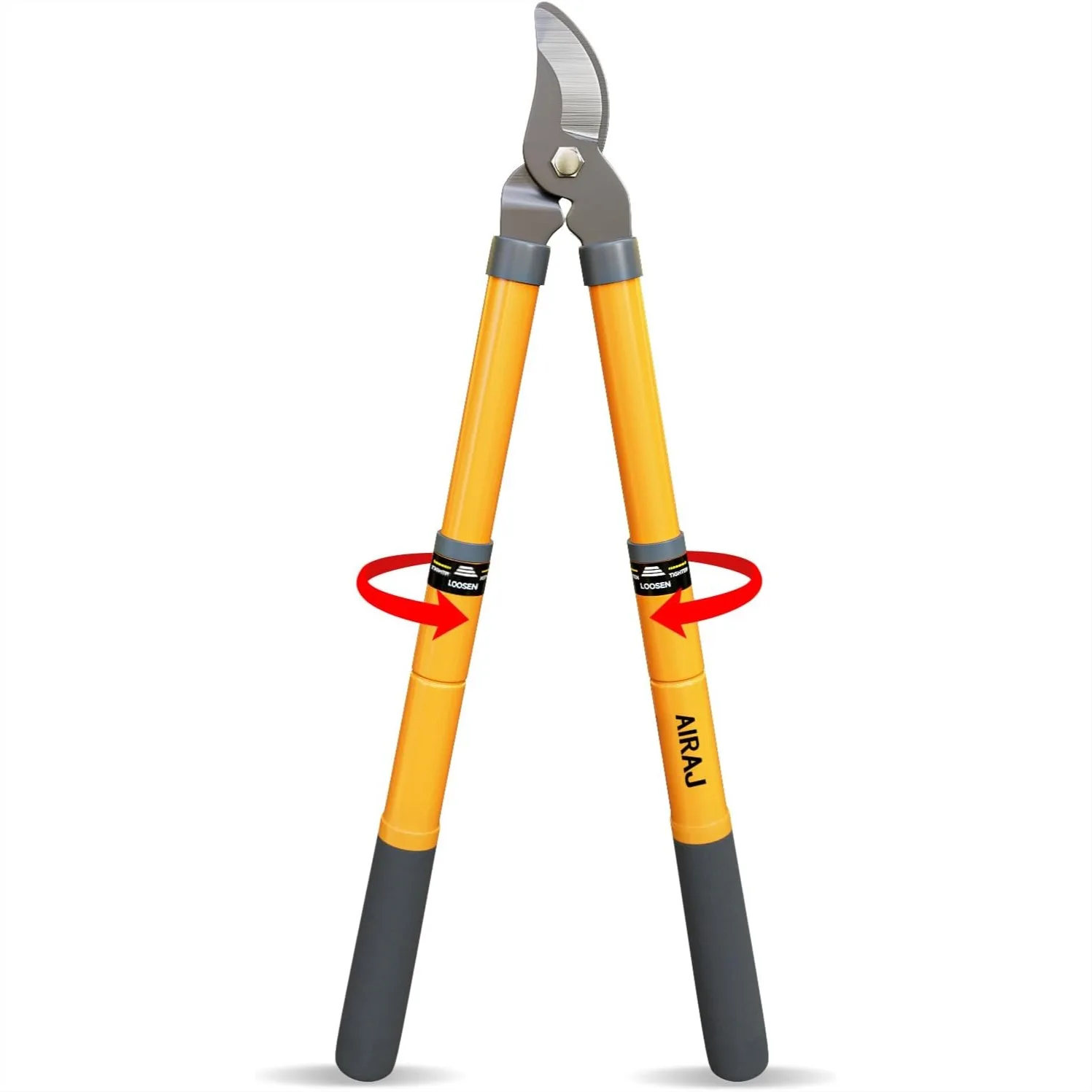 Extendable Loppers for Tree Trimming, 16-24" Branch Cutter with 1.5" Cutting Capacity for Gardening
Extendable Loppers for Tree Trimming, 16-24" Branch Cutter with 1.5" Cutting Capacity for Gardening