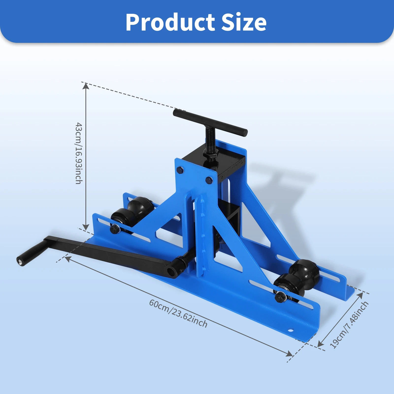 Manual Tube Roller Bender Manual Tube Bending Rolling Tool for Mild Steel/Copper/Aluminum
Manual Tube Roller Bender Manual Tube Bending Rolling Tool for Mild Steel/Copper/Aluminum