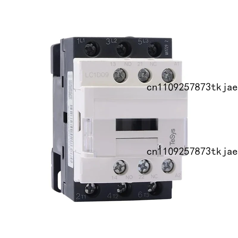 AC contactor LC1D09Q7C open and close LC1D09A 12A 18A 25A 32A 38A three-phase, coil voltage AC 48V 110V 220V 380V
AC contactor LC1D09Q7C open and close LC1D09A 12A 18A 25A 32A 38A three-phase, coil voltage AC 48V 110V 220V 380V