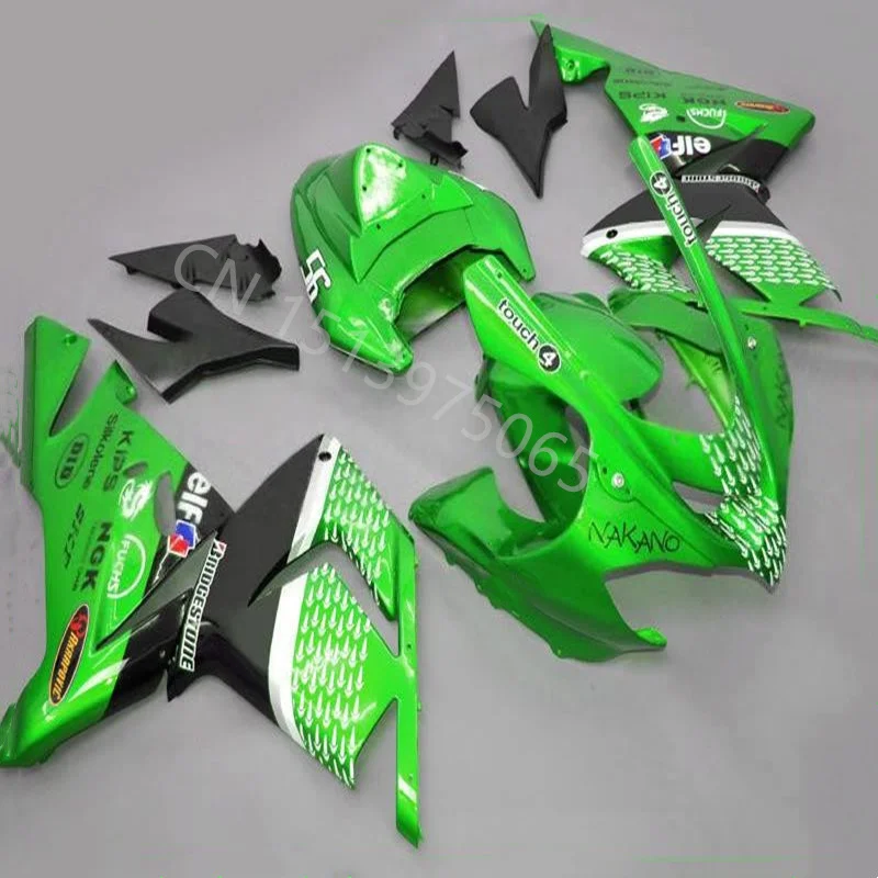Green black white Injection molding Fairing FOR KAWASAKI NINJA ZX10R 04-05 ZX-10R 04 05 fairing kits ZX 10 R 2004 2005
Green black white Injection molding Fairing FOR KAWASAKI NINJA ZX10R 04-05 ZX-10R 04 05 fairing kits ZX 10 R 2004 2005