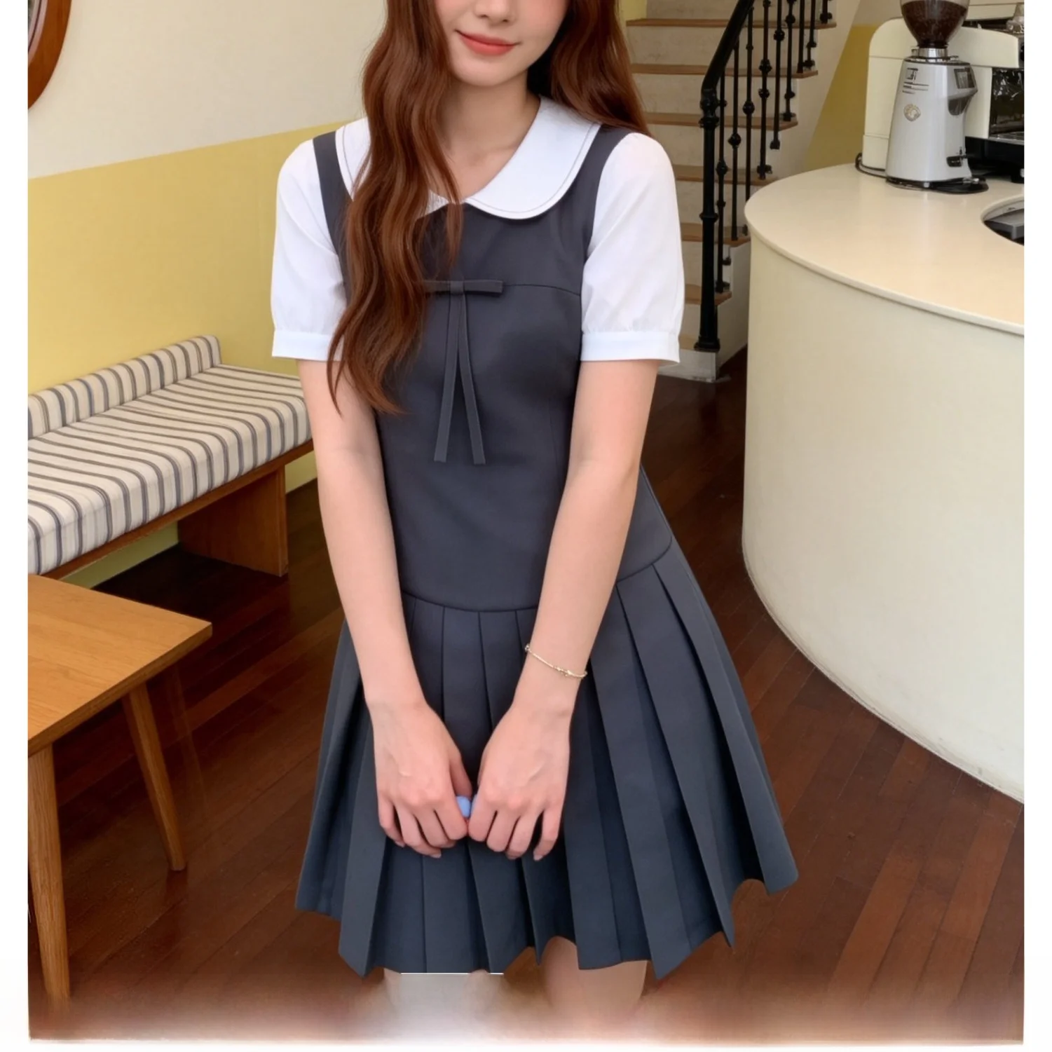 Korean Style High Intelligence Fake Two-Piece Dress Pleated Waist Cinching Short Skirt Summer City Commute Daily Wear A-Line ...
Korean Style High Intelligence Fake Two-Piece Dress Pleated Waist Cinching Short Skirt Summer City Commute Daily Wear A-Line ...
