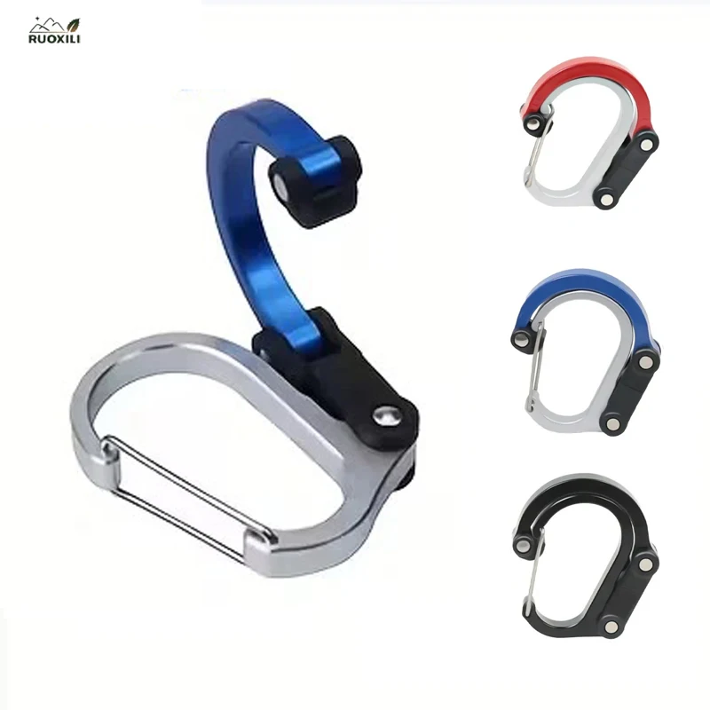 Camping Hybrid Gear Clip - Multifunctional Hybrid Gear Clip,360 Degree Swivel Hook,Strong Buckle,Camping Hiking Backpack Outdoor
Camping Hybrid Gear Clip - Multifunctional Hybrid Gear Clip,360 Degree Swivel Hook,Strong Buckle,Camping Hiking Backpack Outdoor