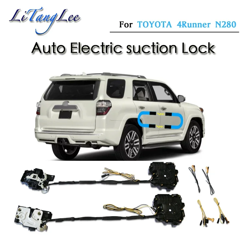 For TOYOTA 4Runner FourRuner N280 Car Soft Close Door Latch Pass Lock Actuator Auto Electric Absorption Suction Silence Closer
For TOYOTA 4Runner FourRuner N280 Car Soft Close Door Latch Pass Lock Actuator Auto Electric Absorption Suction Silence Closer