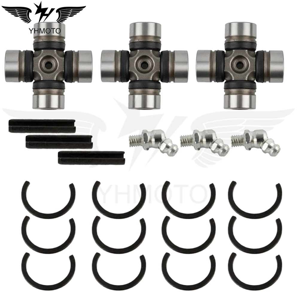 Front & Rear Prop Shaft U-Joints For Polaris ATV/UTV RZR 1000 S/S4 2016-2021 ATV/UTV RZR 900 2011-2024
Front & Rear Prop Shaft U-Joints For Polaris ATV/UTV RZR 1000 S/S4 2016-2021 ATV/UTV RZR 900 2011-2024