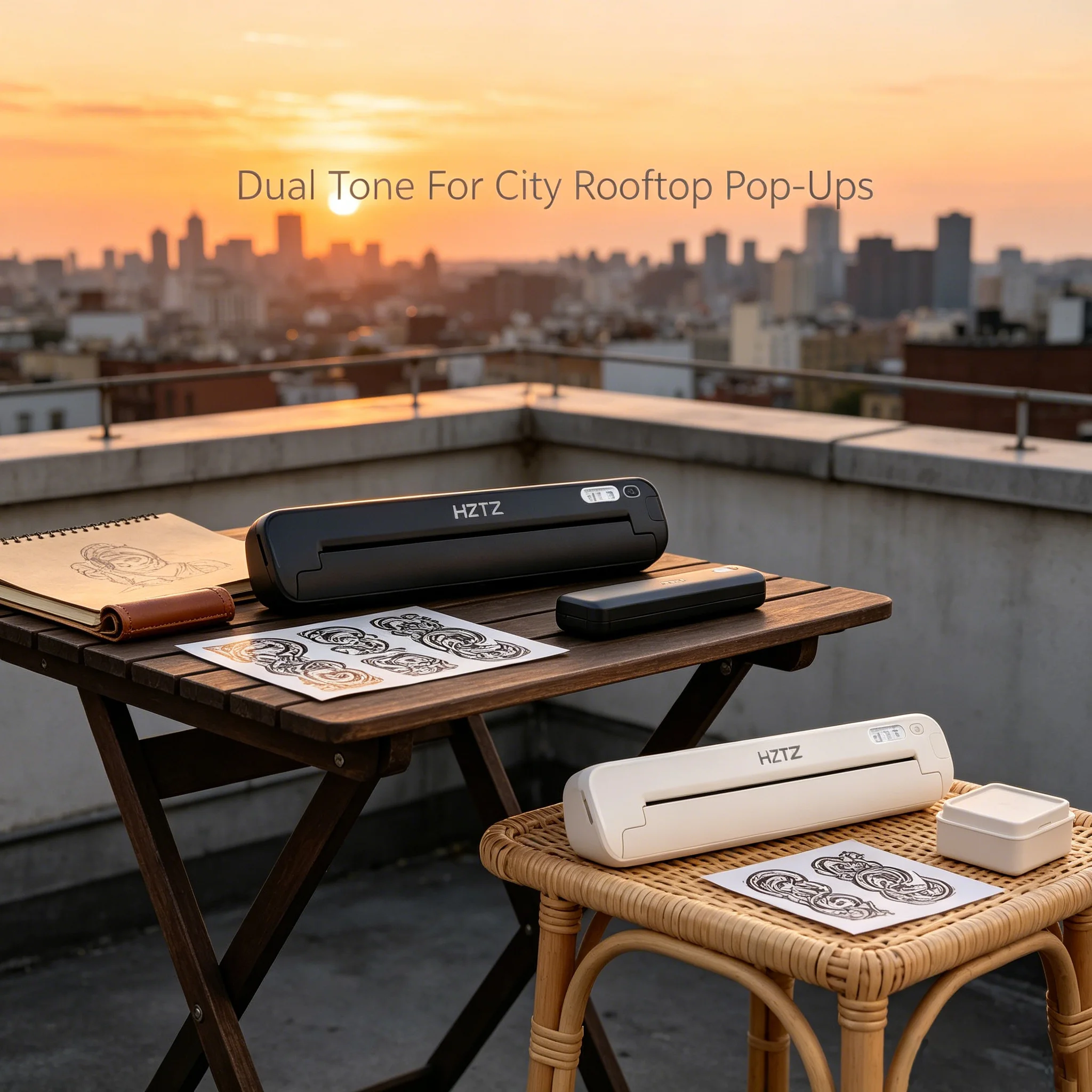 Mobile Tattoo Artist A4 Thermal Printer, Wireless Bluetooth Stencil Maker for Rooftop Pop-Up & Street Booth
Mobile Tattoo Artist A4 Thermal Printer, Wireless Bluetooth Stencil Maker for Rooftop Pop-Up & Street Booth