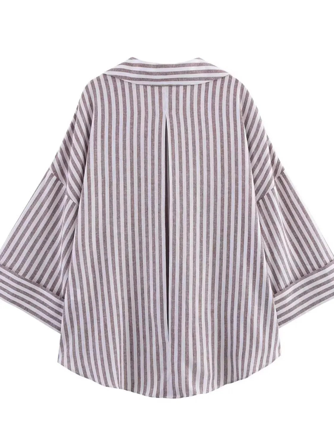 Spring New Arrival Women's Long Sve irt Collared Striped Top Ele Faionable Commute Sle Loose Fit Regular Length
Spring New Arrival Women's Long Sve irt Collared Striped Top Ele Faionable Commute Sle Loose Fit Regular Length