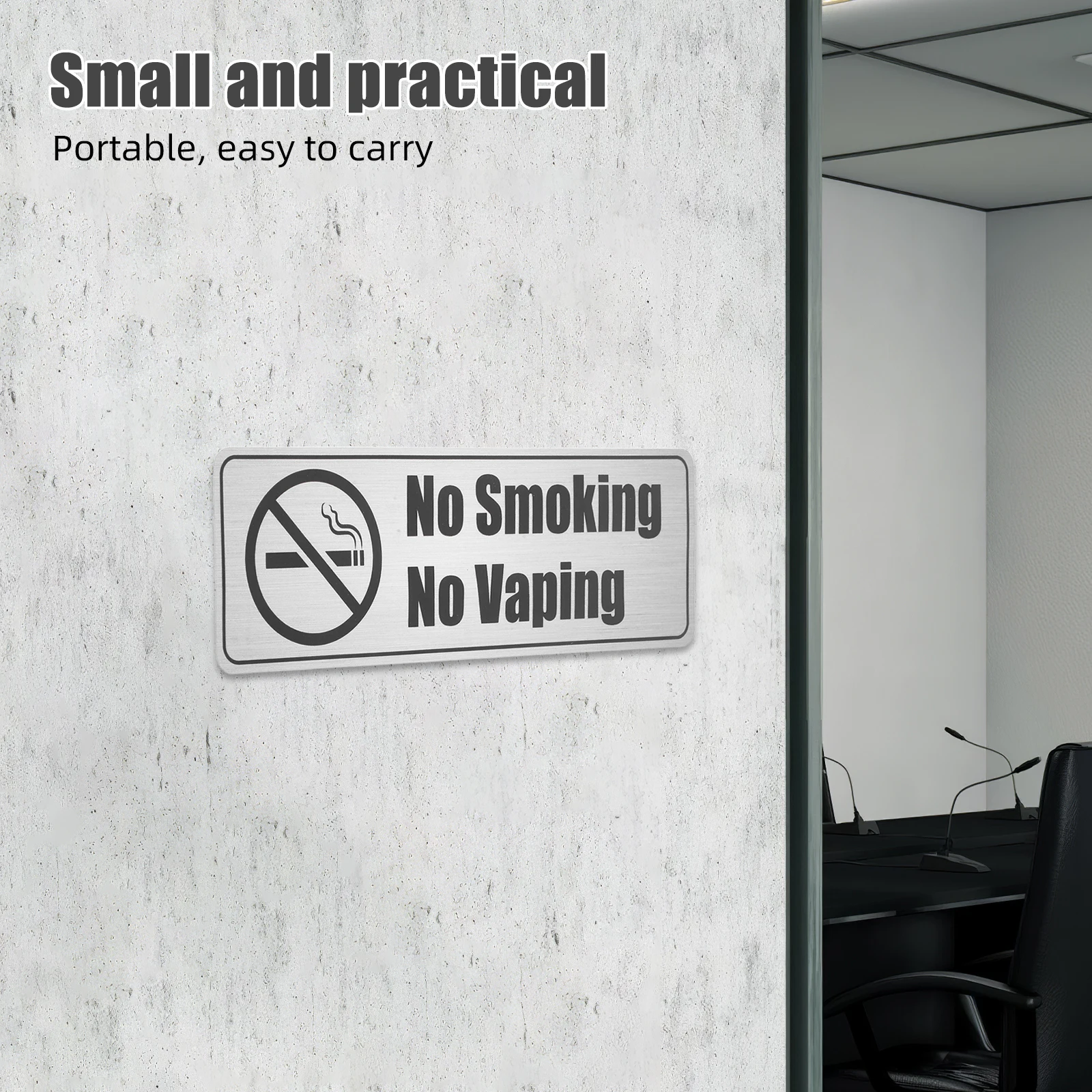 4 Pcs No Smoking Sticker High Visibility PVC Signs for Office Business Hotel Public Places Decals Waterproof Long Lasting
4 Pcs No Smoking Sticker High Visibility PVC Signs for Office Business Hotel Public Places Decals Waterproof Long Lasting