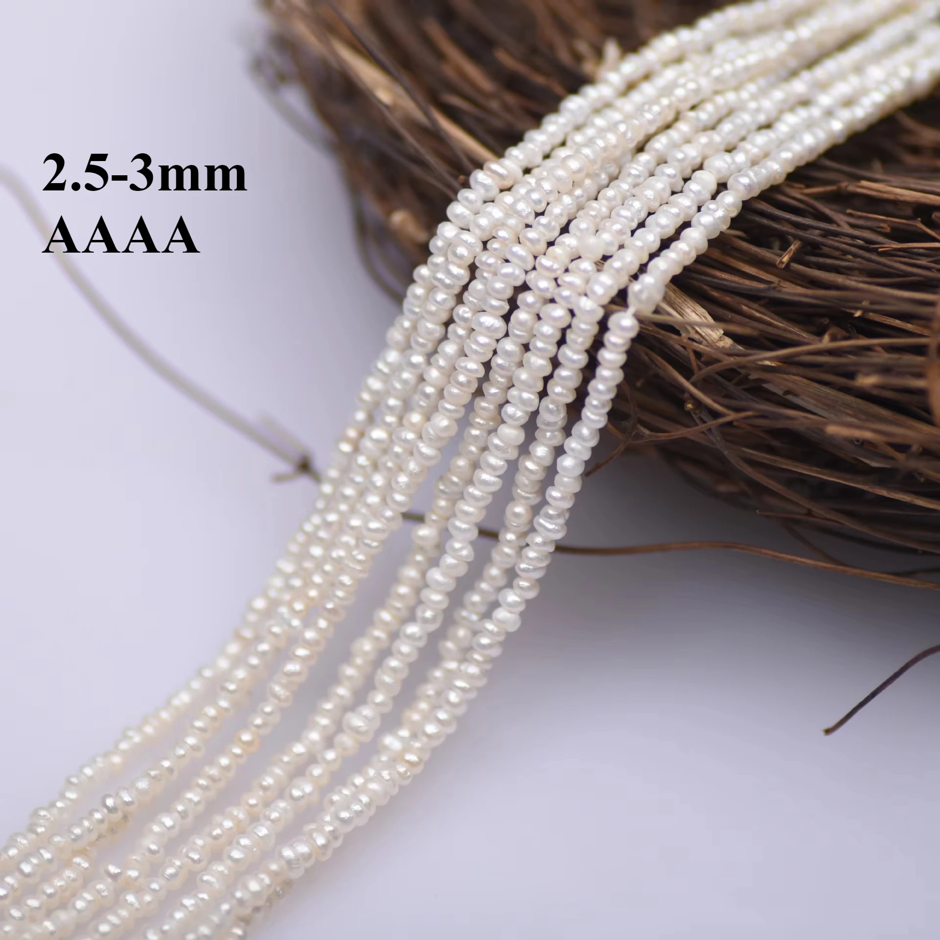 2.5-3mm 4A Natural Freshwater White Pearl Irregular Isolated Loose Bead Women Jewelry Make DIY Necklace Bracelet Accessories
2.5-3mm 4A Natural Freshwater White Pearl Irregular Isolated Loose Bead Women Jewelry Make DIY Necklace Bracelet Accessories