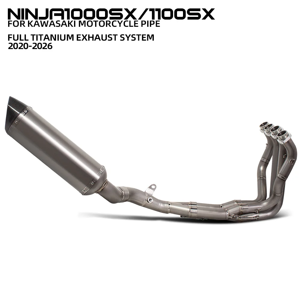 Sport Touring Motorcycle Exhaust System Kit For Kawasaki Ninja1000SX/SE Ninja 1000SX/SE 2020-2026 Front Manifold Escape Muffler
Sport Touring Motorcycle Exhaust System Kit For Kawasaki Ninja1000SX/SE Ninja 1000SX/SE 2020-2026 Front Manifold Escape Muffler