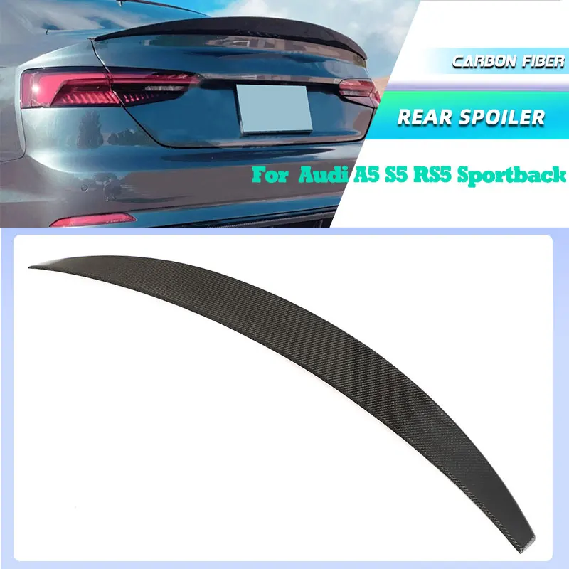 Full Carbon Fiber Car Rear Trunk Spoiler Wings for Audi A5 S5 RS5 Sportback 4-Door 2017-2023 Racing Rear Spoiler Boot Wing Lip
Full Carbon Fiber Car Rear Trunk Spoiler Wings for Audi A5 S5 RS5 Sportback 4-Door 2017-2023 Racing Rear Spoiler Boot Wing Lip