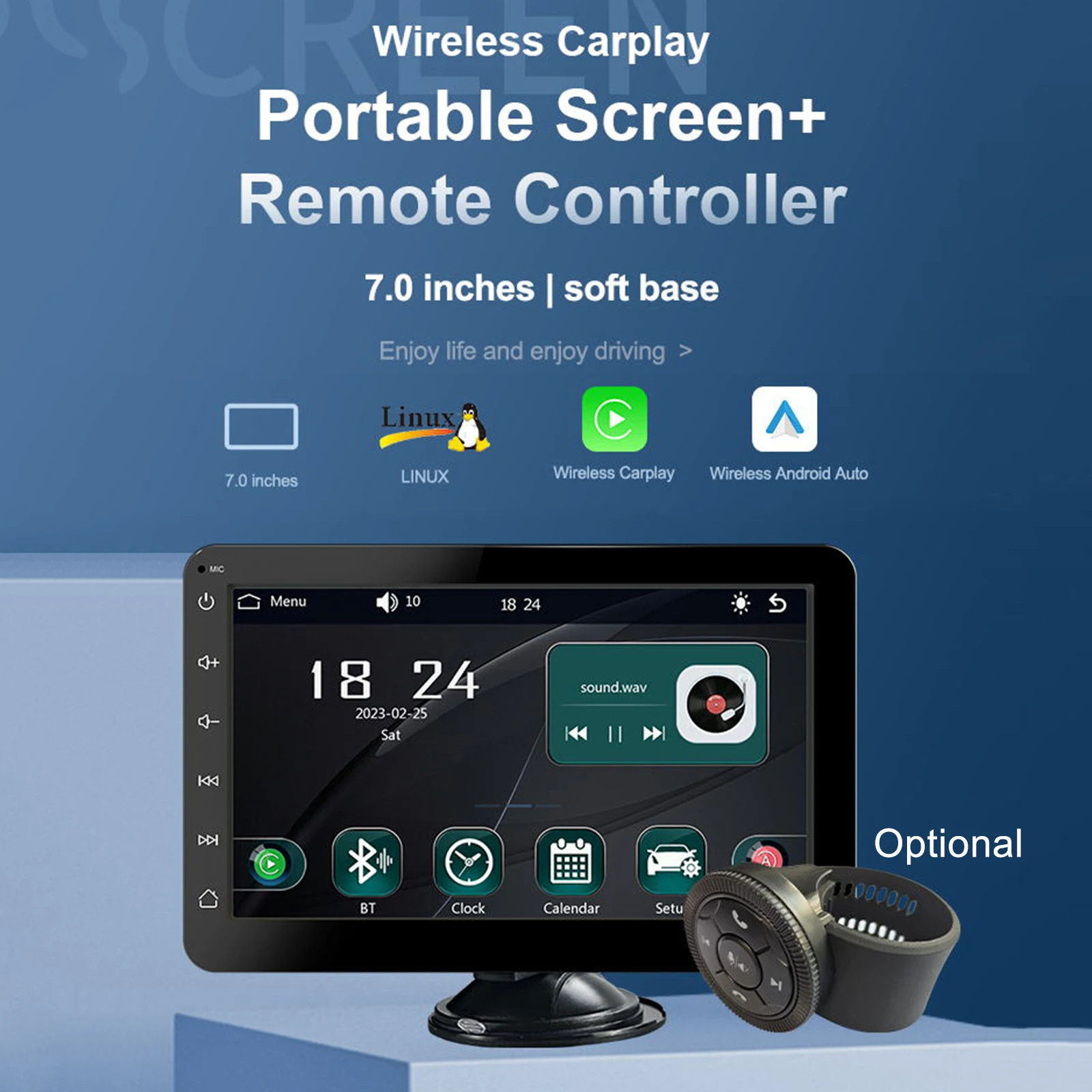 7 Inch Motorcycle Navigator Motorcycle Outdoor Carplay Android Auto Touch Screen Outdoor Cycling Navigation With Watch Remote
7 Inch Motorcycle Navigator Motorcycle Outdoor Carplay Android Auto Touch Screen Outdoor Cycling Navigation With Watch Remote