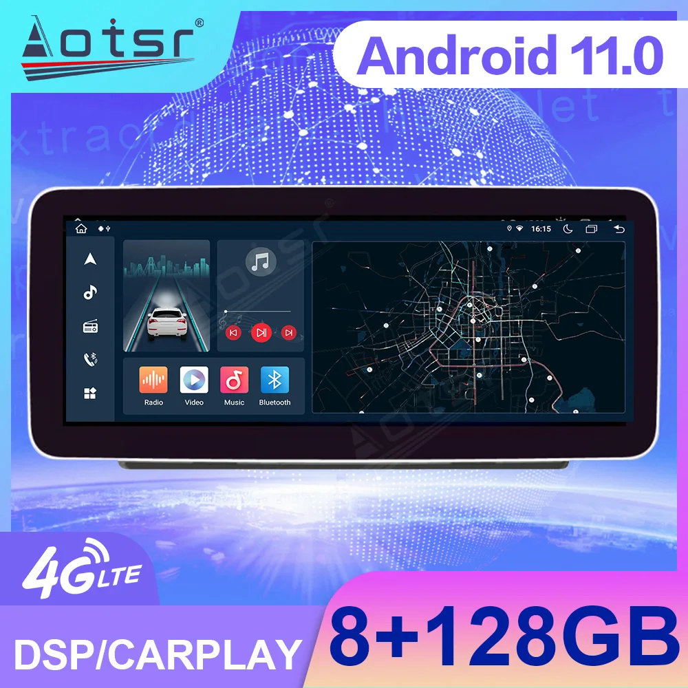 Автомобильное радио Android 11, для Baojun 530 2018-2019, LTE GPS, видео, автоматический сенсорный экран, Carplay, центральный мультимедийный плеер, стерео головное устройство
Автомобильное радио Android 11, для Baojun 530 2018-2019, LTE GPS, видео, автоматический сенсорный экран, Carplay, центральный мультимедийный плеер, стерео головное устройство