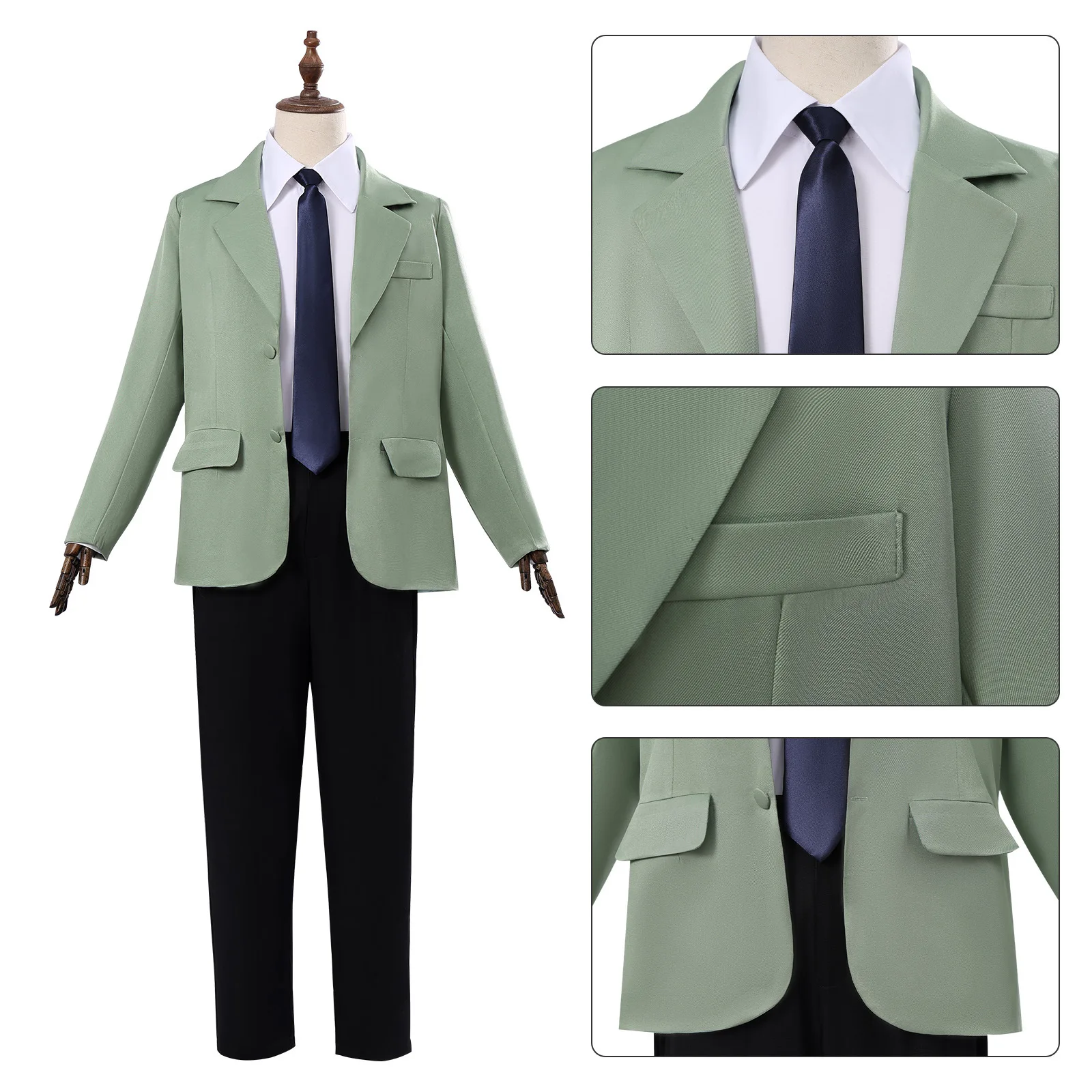 Green School Unifrom Sakuramiku Yukiya Asagi Cosplay Costume Anime Game I Wanna End This Love with You Comic Con Party Roleplay
Green School Unifrom Sakuramiku Yukiya Asagi Cosplay Costume Anime Game I Wanna End This Love with You Comic Con Party Roleplay