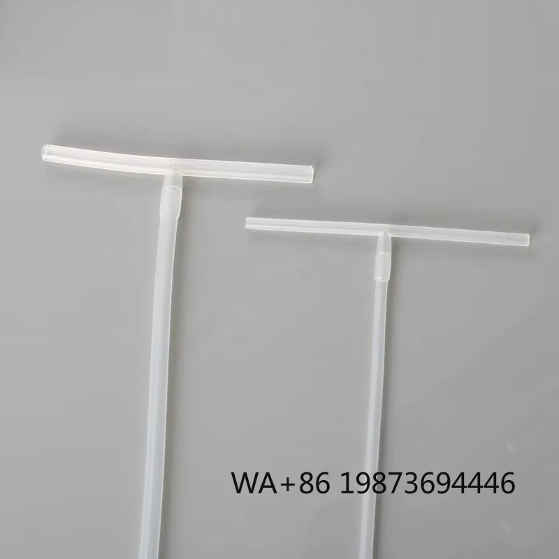 New Transparent Medical Silicone T Drainage Tube, Surgical Supplies
New Transparent Medical Silicone T Drainage Tube, Surgical Supplies
