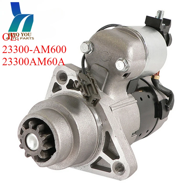23300-AM600 23300AM60A Starter Motor for Infiniti FX35 G35 2003-2007 M35 2006-2008 Nissan 350Z 2004-2007
23300-AM600 23300AM60A Starter Motor for Infiniti FX35 G35 2003-2007 M35 2006-2008 Nissan 350Z 2004-2007