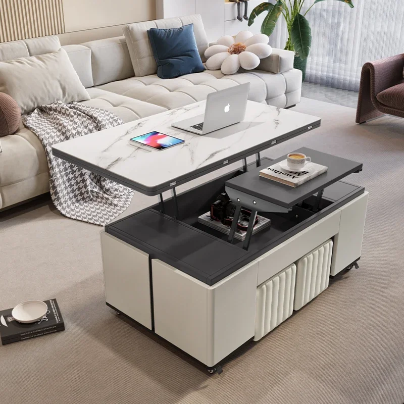 Multifunctional coffee table dual-purpose lifting folding dining table simple living room small apartment light luxury creative
Multifunctional coffee table dual-purpose lifting folding dining table simple living room small apartment light luxury creative