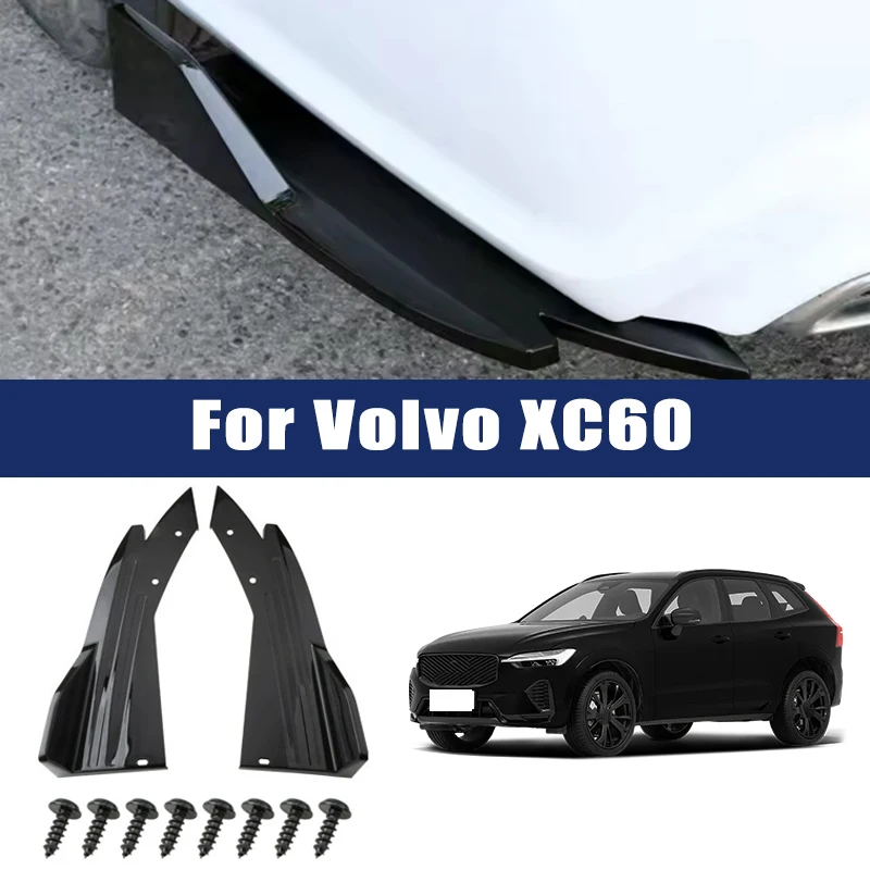 2pcs Car Rear Bumper Spoiler Lip Carbon Fiber Wing Trim Anti-crash Diffuser Side Skirt Wrap Angle Splitter For Volvo XC60
2pcs Car Rear Bumper Spoiler Lip Carbon Fiber Wing Trim Anti-crash Diffuser Side Skirt Wrap Angle Splitter For Volvo XC60