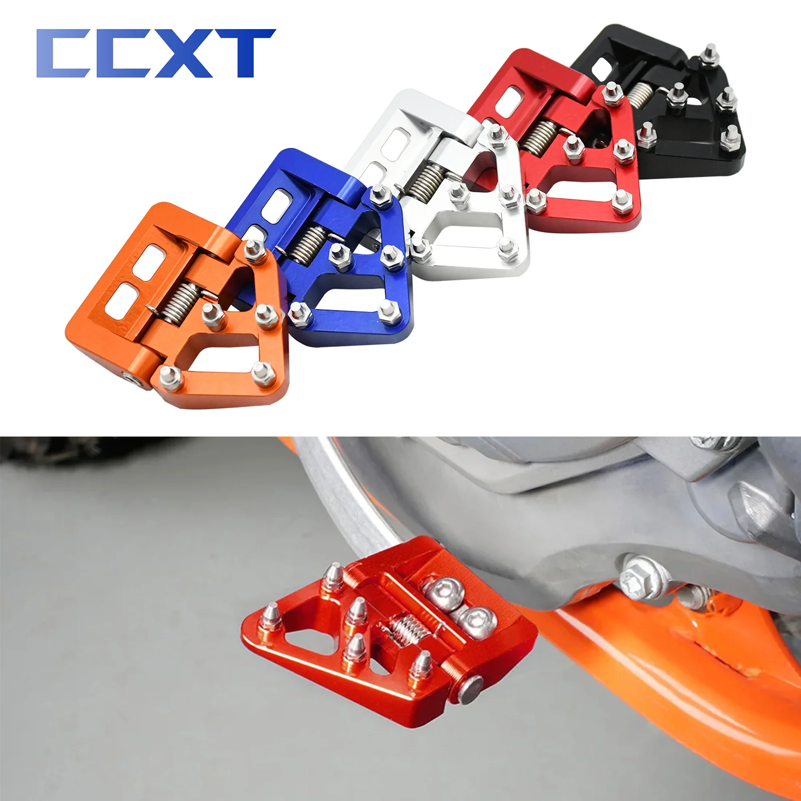 Складная насадка на заднюю педаль тормоза для мотоцикла BETA RR RRS 200-500 для SHERCO SER SEFR SE SEF SC SCF для KTM XC XCF EXC EXCF
Складная насадка на заднюю педаль тормоза для мотоцикла BETA RR RRS 200-500 для SHERCO SER SEFR SE SEF SC SCF для KTM XC XCF EXC EXCF